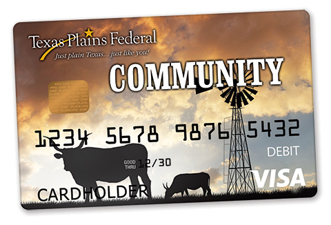 Texas Plains Federal Community Card