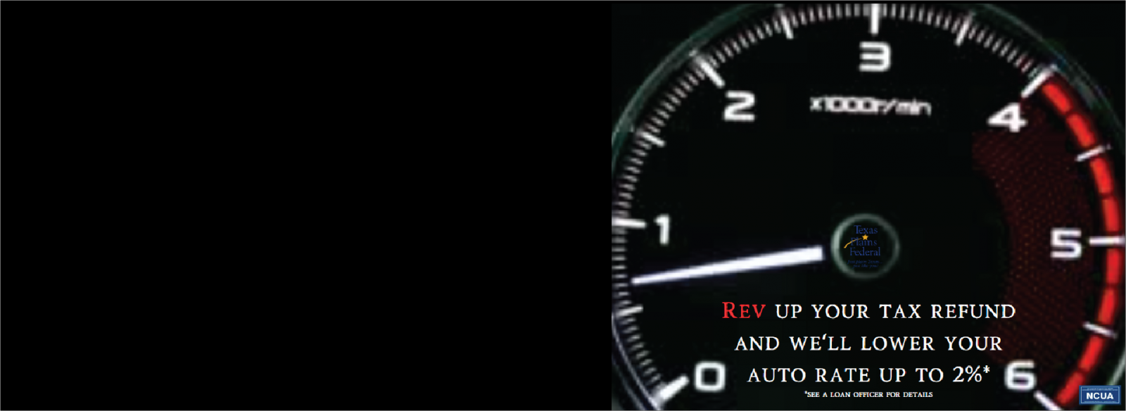 Image of a speedometer with the text, 
